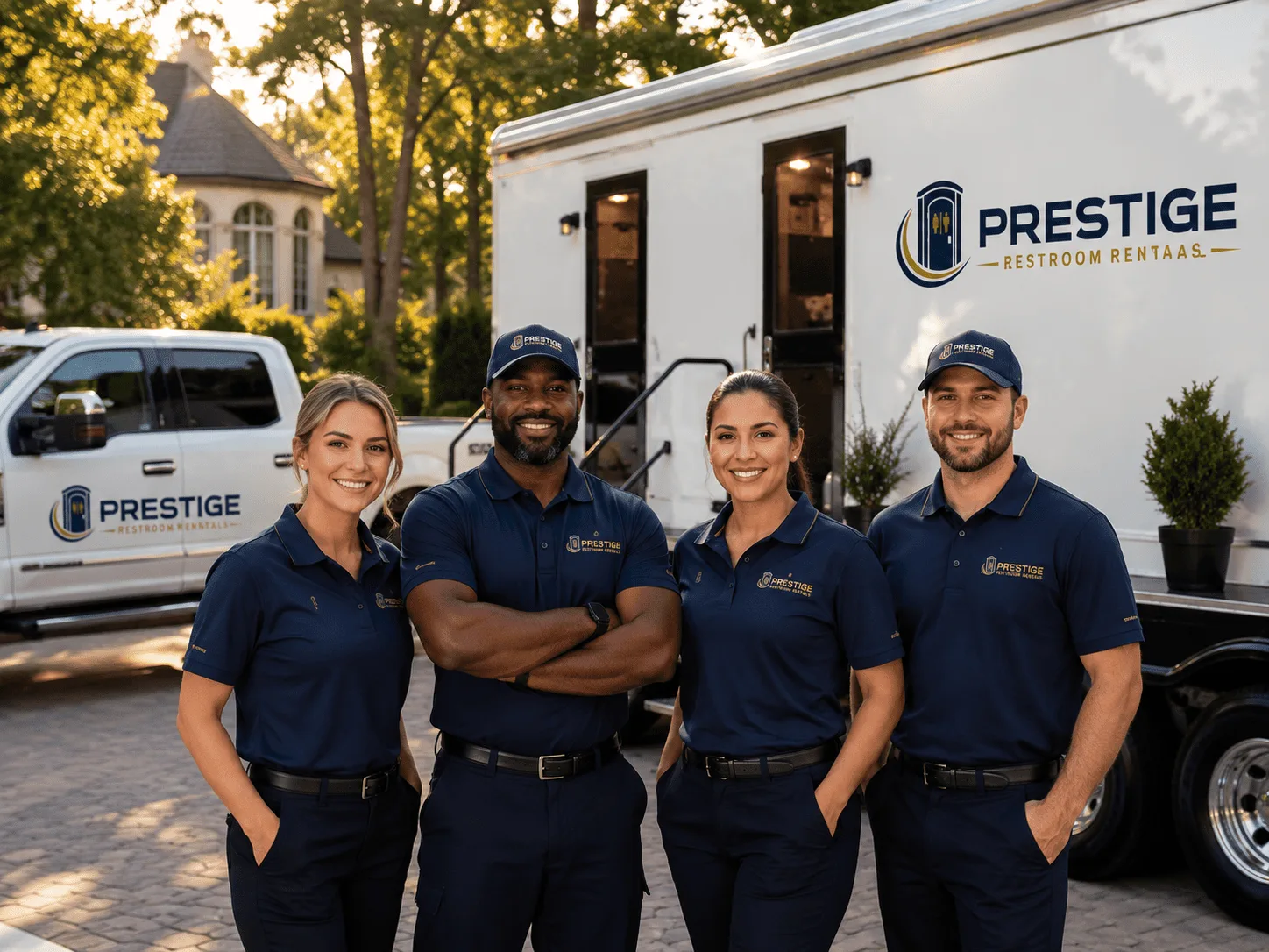 Trusted Luxury Portable Restrooms company in Columbus, TX